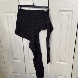 Lululemon Athletica Black Patterned Leggings